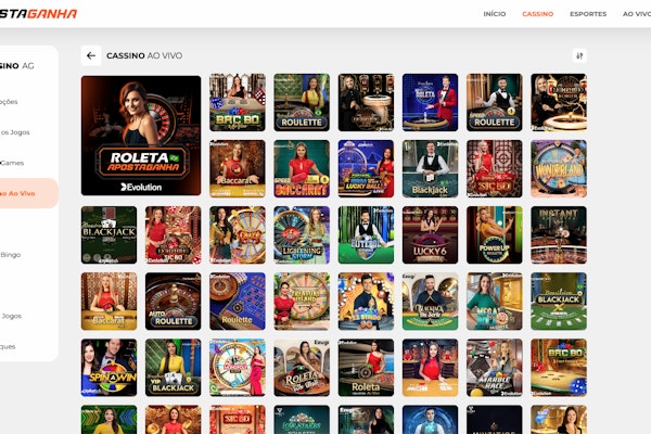 Aposta Ganha cassino ao vivo