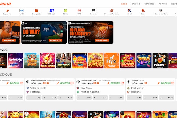 Aposta Ganha página inicial