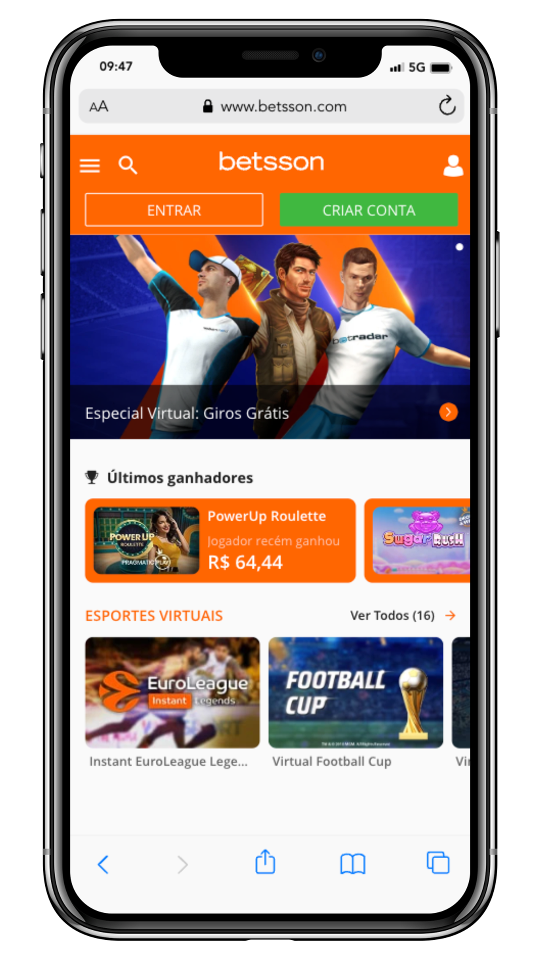 Betsson esportes virtuais