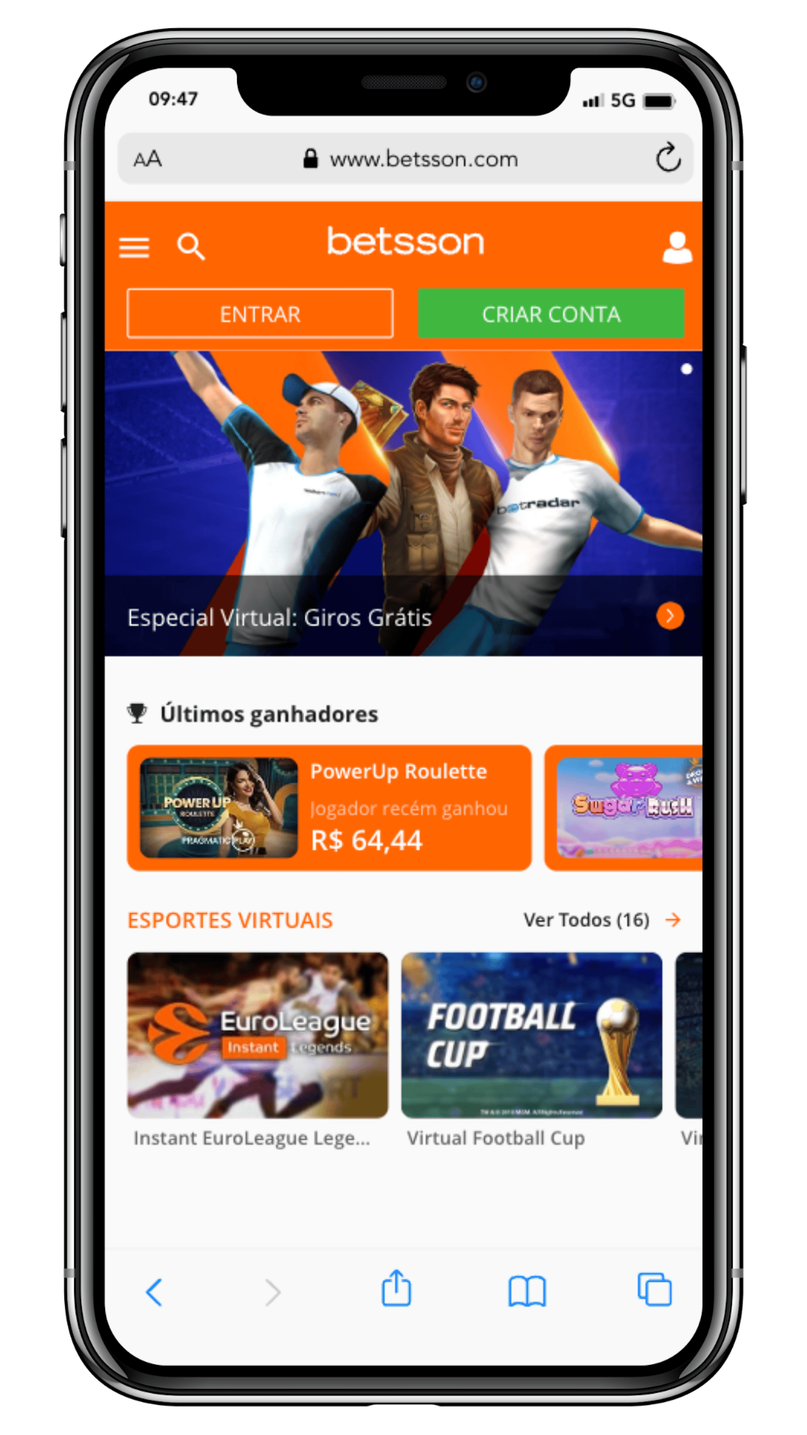 Betsson esportes virtuais