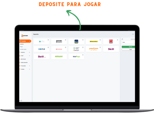 Computador mostrando como se registrar na Betano 3
