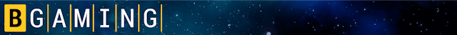 Faixa com o logo da B Gaming