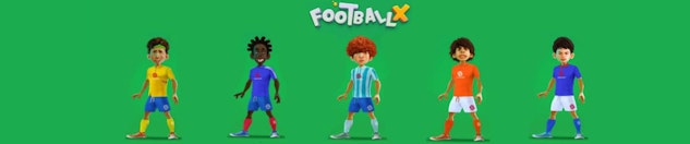 Football X background