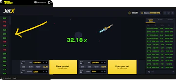 Historico de rodada Jetx