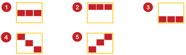 Imagem das linhas de apostas vencedoras no jogo do tigre 1