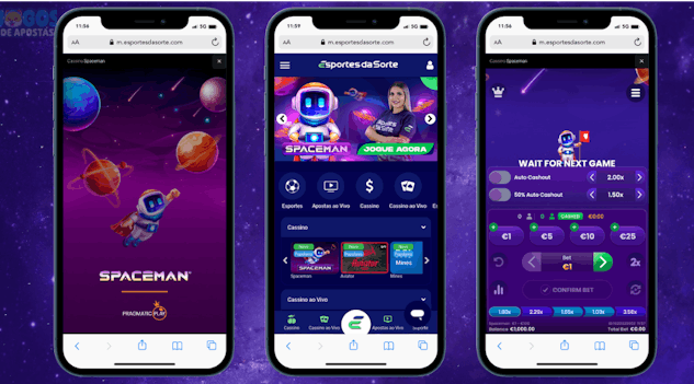 Jogo Spaceman: faça uma aposta no cassino Esporte da sorte