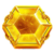imagem do símbolo pedra preciosa amarela