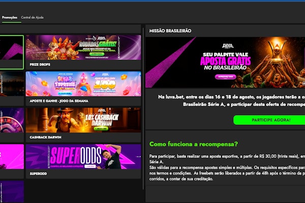 Promocoes Luvabet