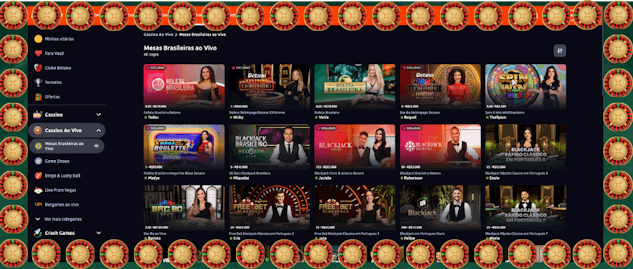 Roleta brasileira betano