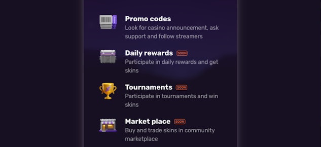 Recompensas diárias jogo Aviatrix