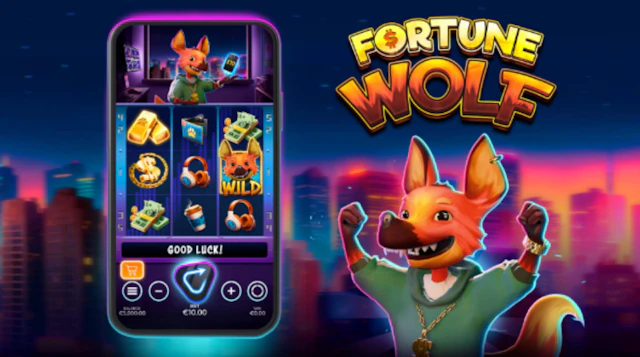 Banner jogo Fortune Wolf Caleta Gaming