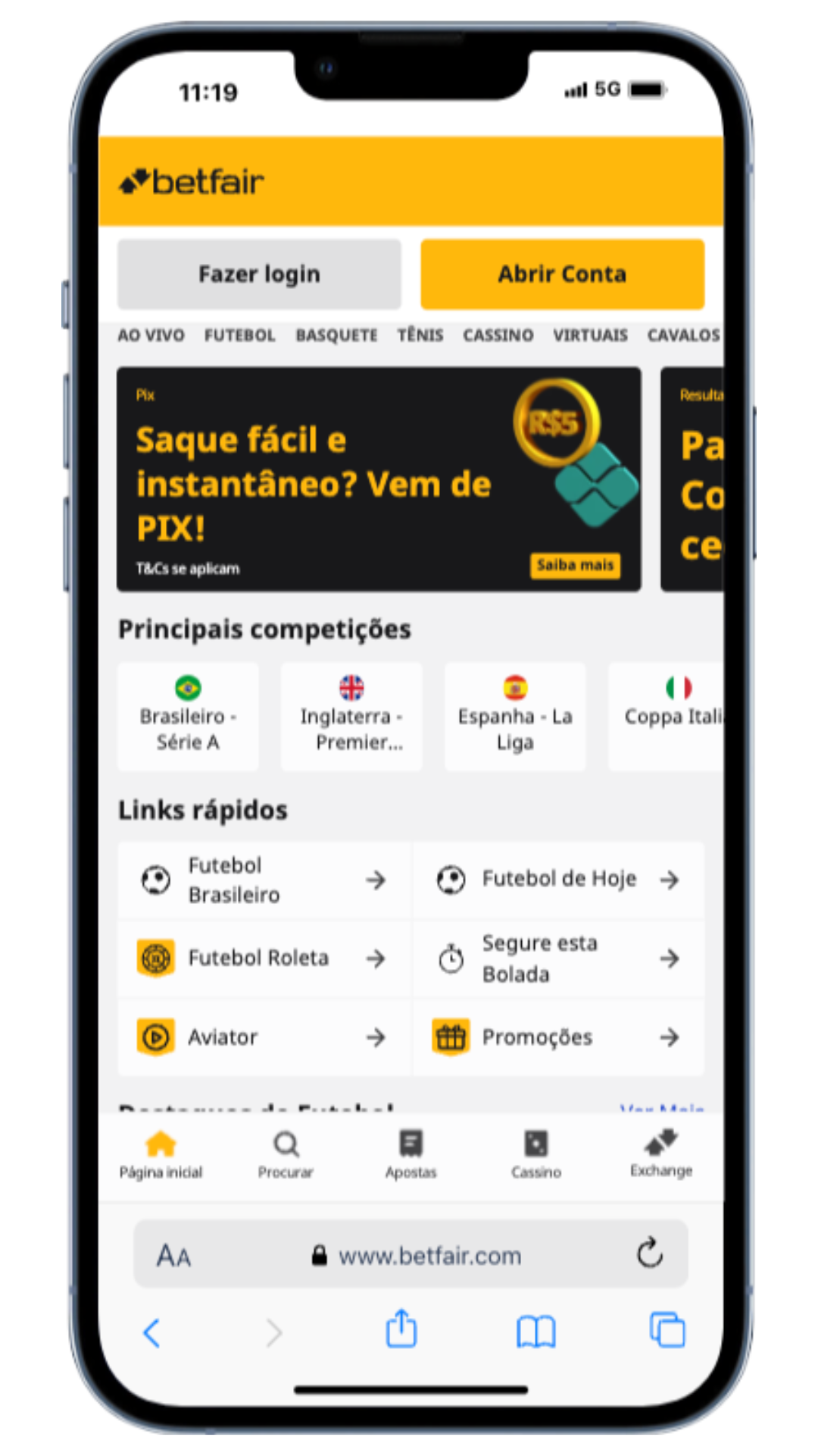 Betfair jogos de apostas