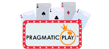 Cartas de baralho com o logo da Pragmatic Play 2
