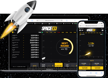 Mockup do jogo space XY