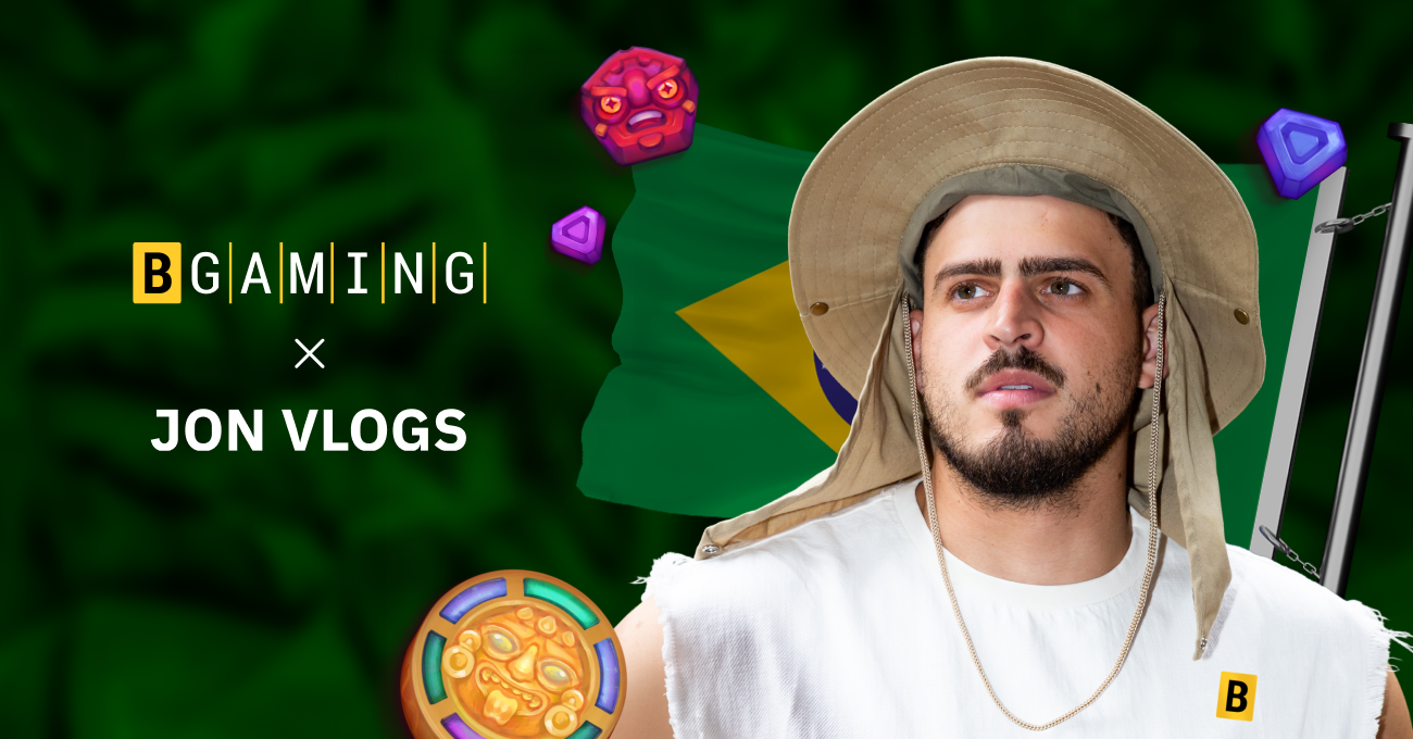 BGaming fechou parceria com Jon Vlogs em apoio a missão beneficente
