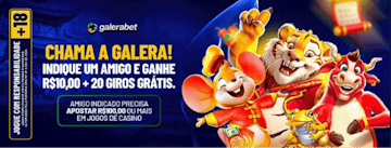 Promocao indique um amigo galera bet